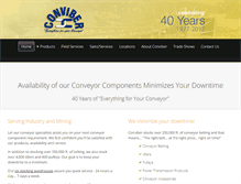 Tablet Screenshot of conviber.com